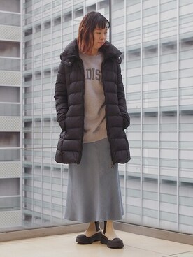 「odub」｜豊川さん（レディース・155cm）の秋コーディネート