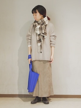 豊川さん（レディース・155cm）の秋コーディネート