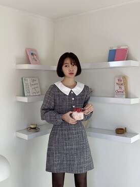 「lovely」｜luvanotherさん（レディース・160cm）の冬コーディネート