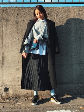 「HOTPING（ホッピン）のアイテム」を使った、しゅなたんさん（レディース・168cm）の冬コーディネート