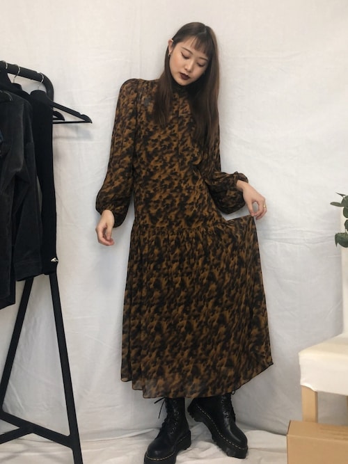 しゅなたん H Mのワンピース ドレスを使ったコーディネート Wear