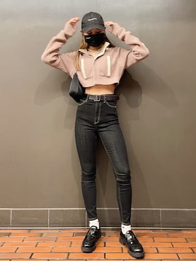 「Saint Laurent（サンローラン）のアイテム」を使った、しゅなたんさん（レディース・168cm）の春コーディネート