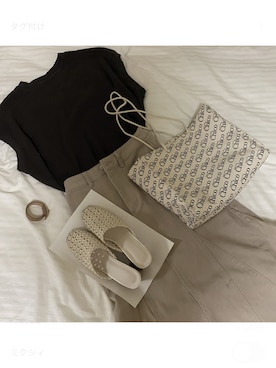 めさん（レディース・158cm）の夏コーディネート