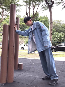 「Patta（パタ）のアイテム」を使った、JJJJJさん（メンズ・181cm）の冬コーディネート