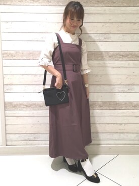 マジェスティックレゴンルミネエスト新宿店スタッフさん（レディース・152cm）の夏コーディネート