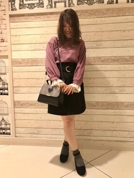 マジェスティックレゴンルミネエスト新宿店スタッフさん（レディース・154cm）の夏コーディネート