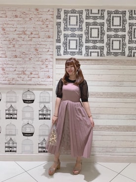 マジェスティックレゴンルミネエスト新宿店スタッフさん(レディース・152cm)の夏コーディネート