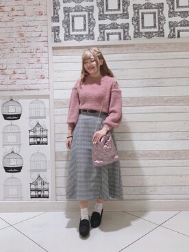 マジェスティックレゴンルミネエスト新宿店スタッフさん(レディース・152cm)の秋コーディネート