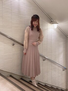 ワンピース ドレスを使った 新宿ルミネエスト の人気ファッションコーディネート Wear