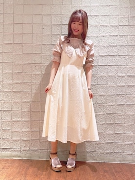 ワンピース ドレスを使った マジェ の人気ファッションコーディネート Wear