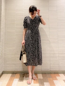 マジェスティックレゴンルミネエスト新宿店スタッフさん（レディース・160cm）の春コーディネート