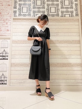 マジェスティックレゴンルミネエスト新宿店スタッフさん（レディース・160cm）の夏コーディネート