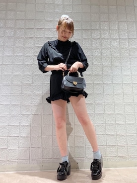 マジェスティックレゴンルミネエスト新宿店スタッフさん（レディース・153cm）の夏コーディネート