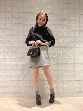 マジェスティックレゴンルミネエスト新宿店スタッフさん（レディース・153cm）の夏コーディネート