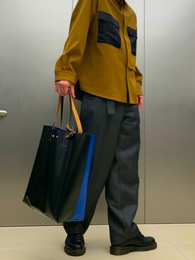 「クルニ」｜ゆうゆうさん（メンズ・180cm）の春コーディネート