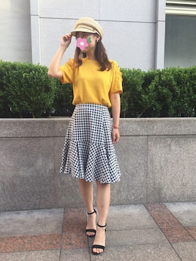 Rabbit🐰💤さん（レディース・161cm）の夏コーディネート