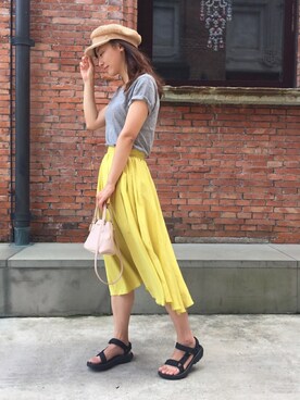 Rabbit🐰💤さん（レディース・161cm）の夏コーディネート