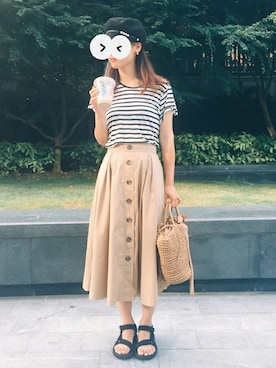 Rabbit🐰💤さん(レディース・161cm)の夏コーディネート