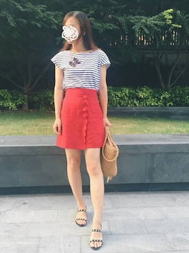 Rabbit🐰💤さん(レディース・161cm)の夏コーディネート