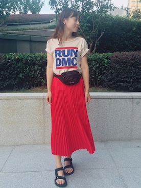 Rabbit🐰💤さん（レディース・161cm）の夏コーディネート