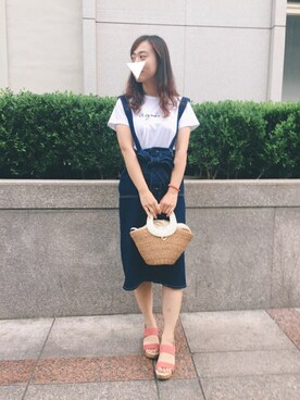 Rabbit🐰💤さん(レディース・161cm)の夏コーディネート