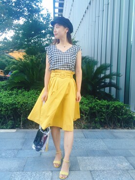 Rabbit🐰💤さん（レディース・161cm）の夏コーディネート