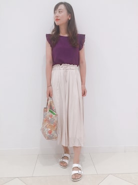 Rabbit🐰💤さん（レディース・161cm）の秋コーディネート