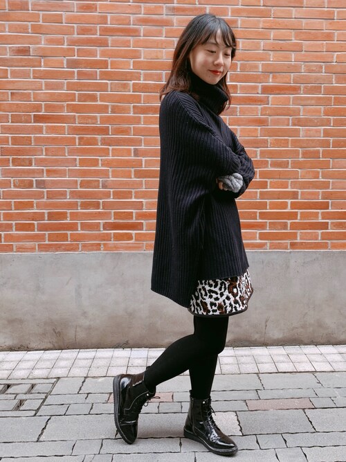 DEUXIEME CLASSE - ■美品■ドゥーズィエムOversized rib タートルネックプルオーバー Deuxieme Classe（ドゥーズィエムクラス）の「Oversized rib