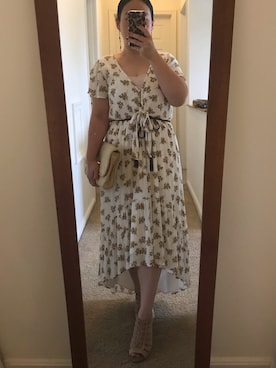 「Abercrombie&Fitch（アバークロンビーアンドフィッチ）のアイテム（ワンピース/ドレス）」を使った、miw!さん（レディース・150cm）の夏コーディネート