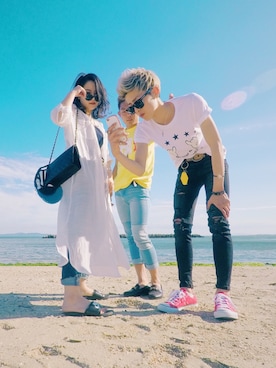 「Gopro」｜たろさん（メンズ・177cm）の春コーディネート