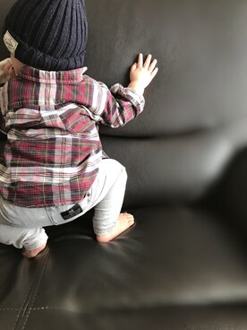 「オシャレパッソ」｜amamiさん（キッズ・70cm）の秋コーディネート