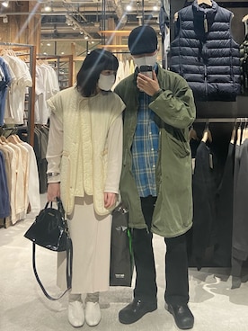 「dansko（ダンスコ）のアイテム（その他シューズ）」を使った、ケさん（メンズ・170cm）の春コーディネート