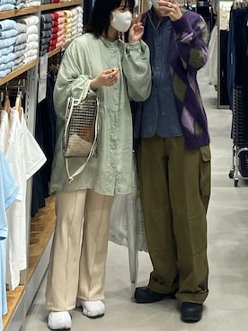 「dansko（ダンスコ）のアイテム（その他シューズ）」を使った、ケさん（メンズ・170cm）の春コーディネート