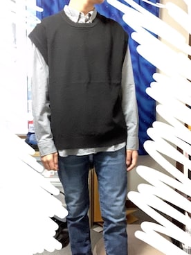 𝙷𝚊𝚛𝚒𝚗𝚎𝚣𝚞𝚖𝚒さん（メンズ・170cm）の冬コーディネート