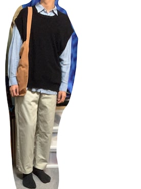 「POOL（プール）のアイテム」を使った、𝙷𝚊𝚛𝚒𝚗𝚎𝚣𝚞𝚖𝚒さん（メンズ・170cm）の春コーディネート