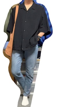 「POOL（プール）のアイテム」を使った、𝙷𝚊𝚛𝚒𝚗𝚎𝚣𝚞𝚖𝚒さん（メンズ・170cm）の夏コーディネート