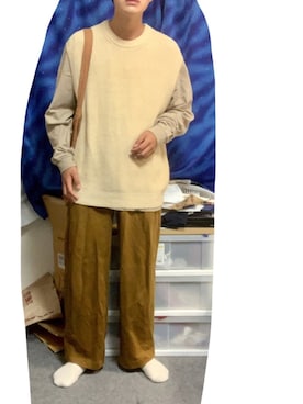 「POOL（プール）のアイテム」を使った、𝙷𝚊𝚛𝚒𝚗𝚎𝚣𝚞𝚖𝚒さん（メンズ・170cm）の秋コーディネート