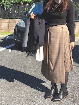 natsuさん（レディース・163cm）の秋コーディネート