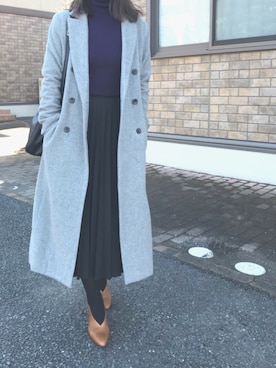 natsuさん（レディース・163cm）の冬コーディネート