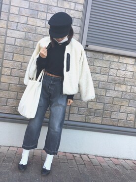 natsuさん（レディース・163cm）の冬コーディネート