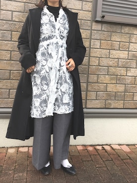 natsuさん（レディース・163cm）の冬コーディネート