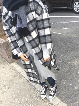 natsuさん（レディース・163cm）の冬コーディネート