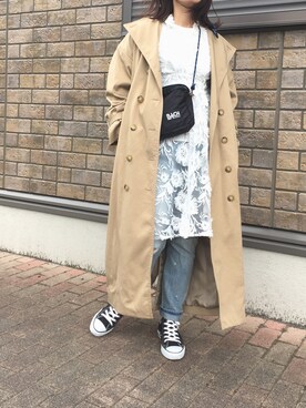 natsuさん（レディース・163cm）の春コーディネート