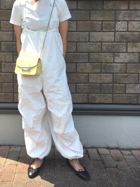 「Boisson Chocolat（ボワソンショコラ）のアイテム」を使った、natsuさん（レディース・163cm）の夏コーディネート