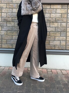 natsuさん（レディース・163cm）の冬コーディネート