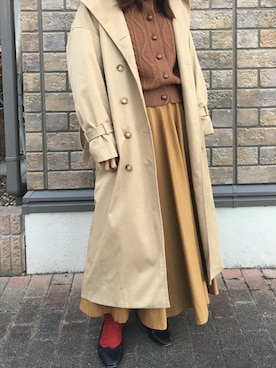 natsuさん（レディース・163cm）の冬コーディネート