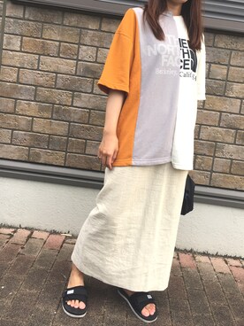 natsuさん（レディース・163cm）の夏コーディネート