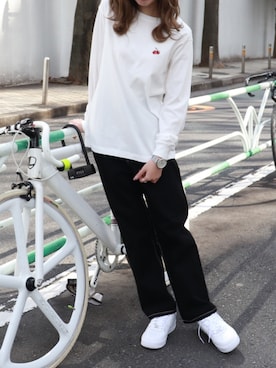 「KIRSH（キルシー）のアイテム」を使った、kirshさん（レディース・162cm）の冬コーディネート