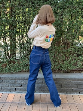 「KIRSH（キルシー）のアイテム」を使った、kirshさん（レディース・162cm）の冬コーディネート