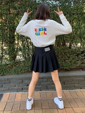 「KIRSH（キルシー）のアイテム」を使った、kirshさん（レディース・162cm）の冬コーディネート